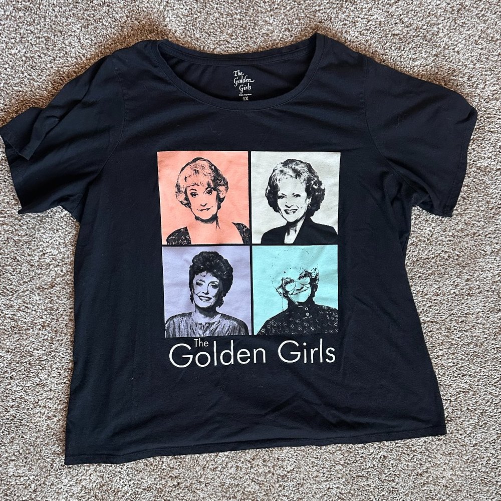 Golden Girls T-shirt Black 1X